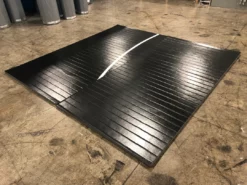 AK Athletic Equipment Remnant 10' X 10' X 1 3/8" Roll-Up WRESTLING MAT Mat Black 2 Martial Arts