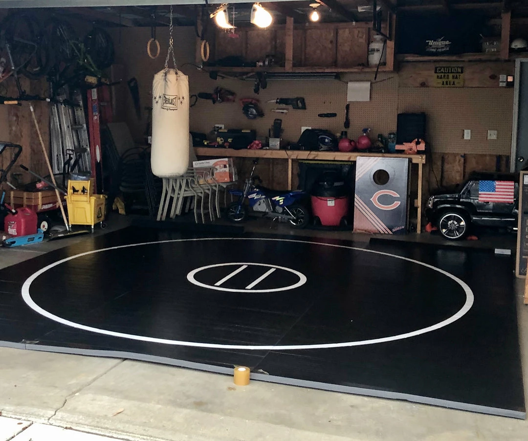AK Athletic Equipment 14' X 14' X 1 3/8" Roll Up Wrestling Mat Wrestling Mats 3 AK Athletic Equipment 14' X 14' X 1 3/8" Roll Up Wrestling Mat Wrestling Mats