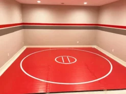 AK Athletic Equipment Wrestling Mats 15' X 15' X 1 3/8" Roll-Up Wrestling Mat