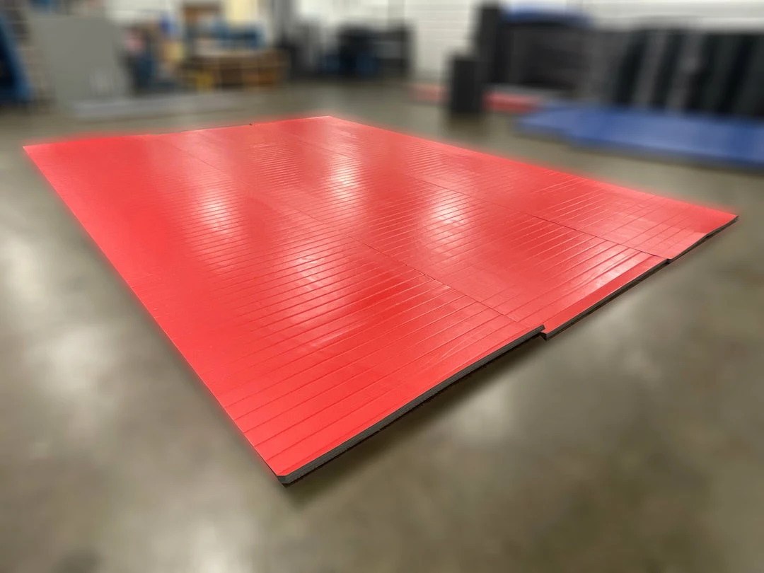 AK Athletic Equipment CLEARANCE 17' X 24' X Ultra Shock Roll Up Wrestling Mat Red Wrestling Mats 1 AK Athletic Equipment CLEARANCE 17' X 24' X Ultra Shock Roll Up Wrestling Mat Red Wrestling Mats