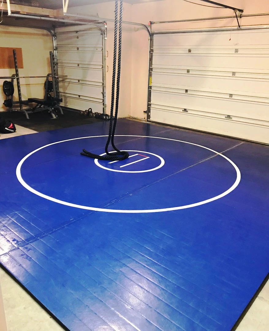 AK Athletic Equipment 17' X 17' X 1 3/8" Roll-Up Wrestling Mat 1 AK Athletic Equipment 17' X 17' X 1 3/8" Roll-Up Wrestling Mat