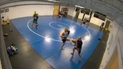 AK Athletic Equipment 24' X 24' Roll-Up Wrestling Mat