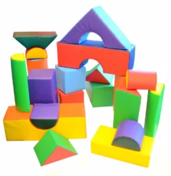 AK Athletic Equipment Soft Play 21-Piece Block Set