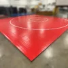 AK Athletic Equipment Clearance 30' X 30' X 1 3/8" Roll-Up Wrestling Mat Red