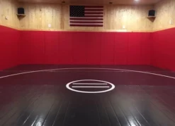 AK Athletic Equipment Ultra Shock 20' X 20' X Roll-Up Wrestling Mat Ultra Shock Mats