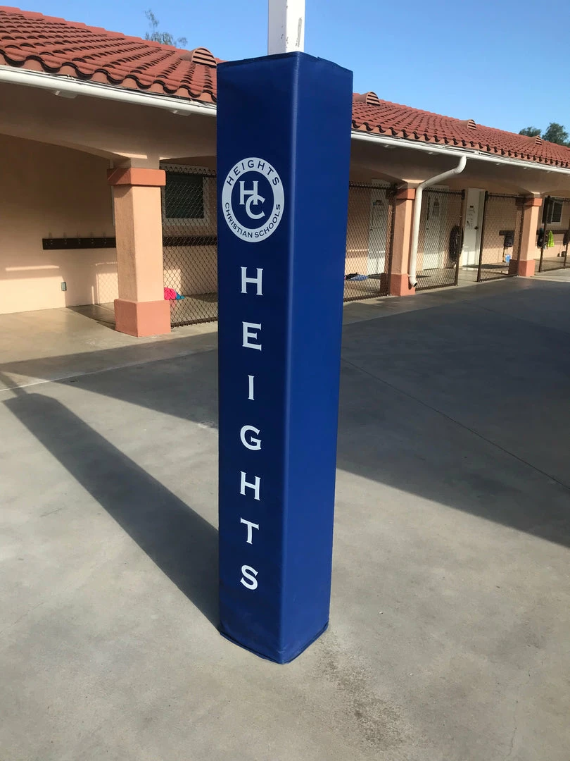 AK Athletic Equipment 6' Four Sided Column Pad, 8" Side Width Pole Pads 2 AK Athletic Equipment 6' Four Sided Column Pad, 8" Side Width Pole Pads