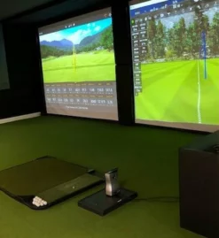 AK Athletic Equipment Wall Padding 12' Tall Package Discount Golf Simulator Wall And Ceiling Pads