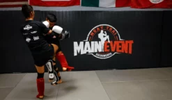 AK Athletic Equipment 6' X 12' X 1 3/8" Easy Stick Roll Up Gym Wall Pad