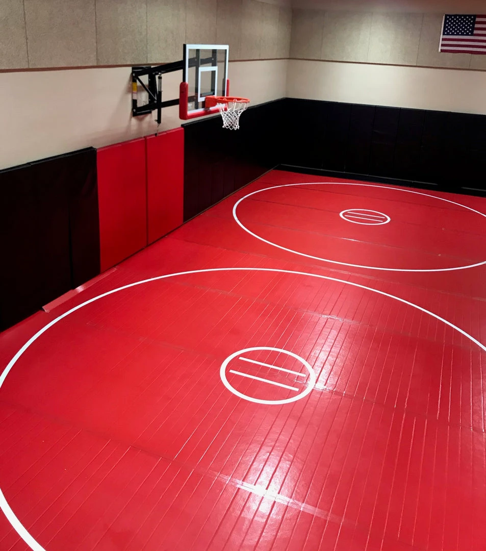 AK Athletic Equipment 20' X 20' X 1 3/8" Roll-Up Wrestling Mat Wrestling Mats 2 AK Athletic Equipment 20' X 20' X 1 3/8" Roll-Up Wrestling Mat Wrestling Mats