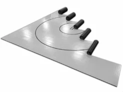 AK Athletic Equipment Wrestling Mats 36' X 36' X 1 3/8