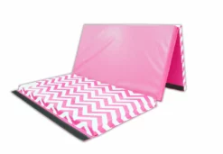 AK Athletic Equipment Chevron Zigzag 4' X 6' X 2" Intermediate Level Folding Gymnastics Mat Folding Mats 11 AK Athletic Equipment Chevron Zigzag 4' X 6' X 2