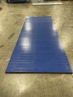 AK Athletic Equipment Wrestling Mats CLEARANCE 6' X 15' X Ultra Shock Roll Up Wrestling Mat Blue
