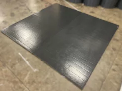 AK Athletic Equipment Martial Arts Clearance 7.5 X 8' X 1 3/8" Roll-Up Wrestling Mat Blue And Red Vinyl Flaw