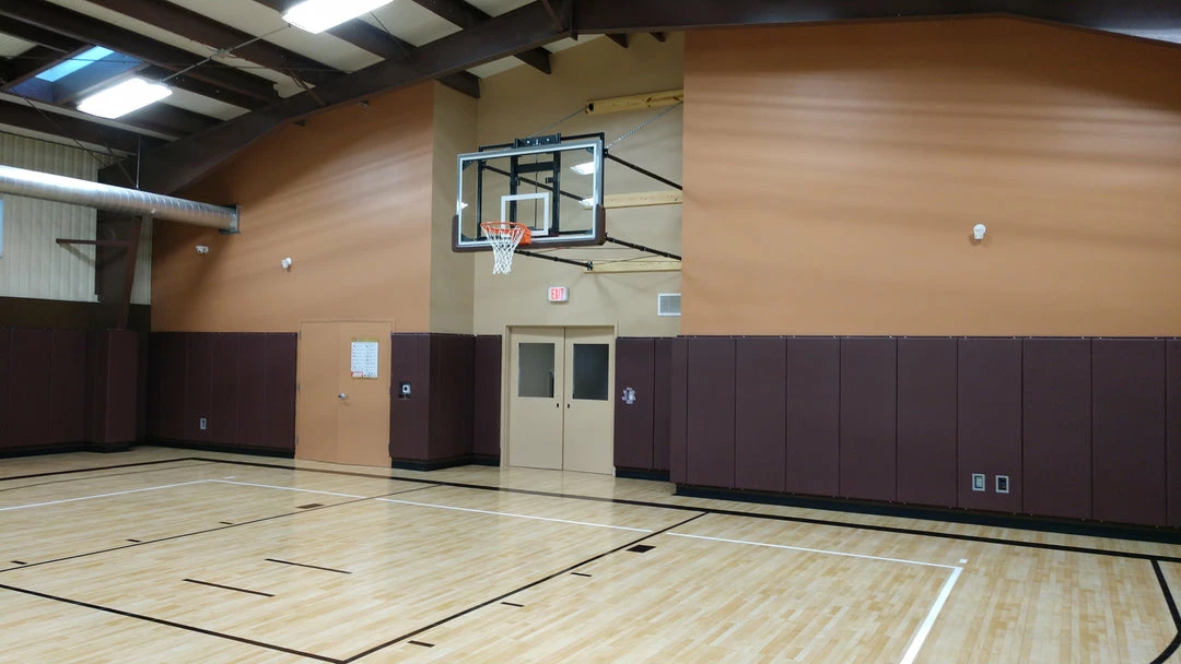 AK Athletic Equipment Custom Wood Backed Gym Wall Padding Panels 2' X 6' 19 AK Athletic Equipment Custom Wood Backed Gym Wall Padding Panels 2' X 6'