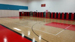 AK Athletic Equipment Custom Wood Backed Gym Wall Padding Panels 2' X 6' 54 AK Athletic Equipment Custom Wood Backed Gym Wall Padding Panels 2' X 6'