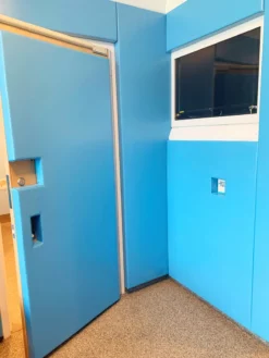 AK Athletic Equipment FlameSafe "Class A" Fire Rated Wood Backed Gym Wall Padding Panels 2' X 6' 39 AK Athletic Equipment FlameSafe