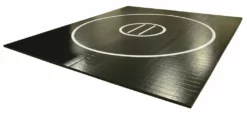 AK Athletic Equipment Wrestling Mats 15' X 15' X 1 3/8" Roll-Up Wrestling Mat