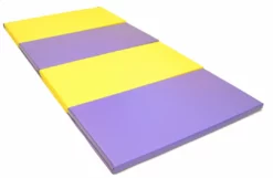 AK Athletic Equipment Clearance 4' X 8' X 1 3/8" - Advanced Level Folding Gymnastics Mat Folding Mats