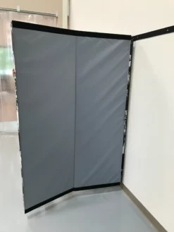 AK Athletic Equipment Digitally Printed 6' X 12' X 2" Removable Folding Gym Wall Pad