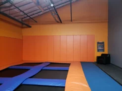 AK Athletic Equipment Custom Wood Backed Gym Wall Padding Panels 2' X 8'