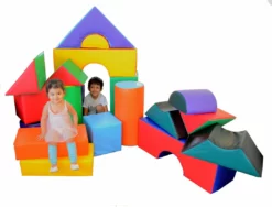AK Athletic Equipment Soft Play 21-Piece Block Set