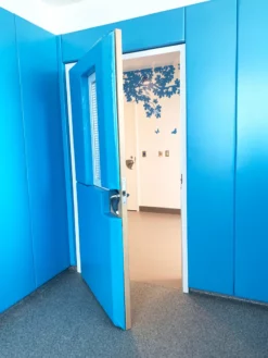 AK Athletic Equipment FlameSafe "Class A" Fire Rated Wood Backed Gym Wall Padding Panels 2' X 6' 38 AK Athletic Equipment FlameSafe