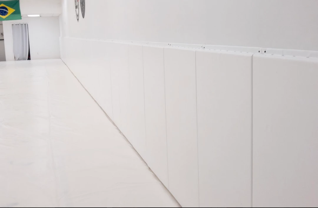 AK Athletic Equipment Custom Wood Backed Gym Wall Padding Panels 2' X 6' 18 AK Athletic Equipment Custom Wood Backed Gym Wall Padding Panels 2' X 6'