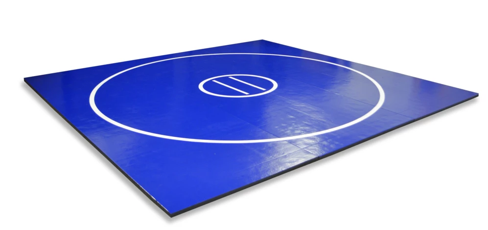 AK Athletic Equipment Custom 13' X 13' X 1 3/8" Roll-Up Wrestling Mat With Digitally Printed 10' X 10' Logo Wrestling Mats 7 AK Athletic Equipment Custom 13' X 13' X 1 3/8" Roll-Up Wrestling Mat With Digitally Printed 10' X 10' Logo Wrestling Mats