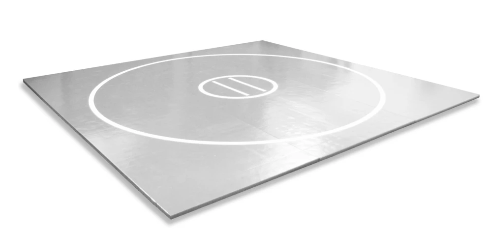 AK Athletic Equipment Custom 13' X 13' X 1 3/8" Roll-Up Wrestling Mat With Digitally Printed 10' X 10' Logo Wrestling Mats 10 AK Athletic Equipment Custom 13' X 13' X 1 3/8" Roll-Up Wrestling Mat With Digitally Printed 10' X 10' Logo Wrestling Mats