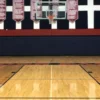 AK Athletic Equipment FlameSafe "Class A" Fire Rated Wood Backed Gym Wall Padding Panels 2' X 6'