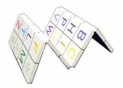 AK Athletic Equipment Folding Mats 4' X 8' X 2" Alphabet Fun Tumbling Mat 5 AK Athletic Equipment Folding Mats 4' X 8' X 2