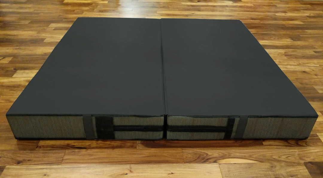 AK Athletic Equipment Aerial Arts Bi-Fold Landing Mat 6' X 6' X 8" Landing Mats 10 AK Athletic Equipment Aerial Arts Bi-Fold Landing Mat 6' X 6' X 8" Landing Mats