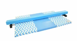 AK Athletic Equipment Folding Mats Clearance Chevron Zigzag 4' X 6' X 2" Intermediate Level Folding Gymnastics Mat
