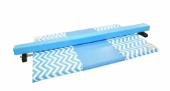 AK Athletic Equipment Holiday Shop Chevron Zigzag 4' X 6' X 2" Intermediate Level Folding Gymnastics Mat