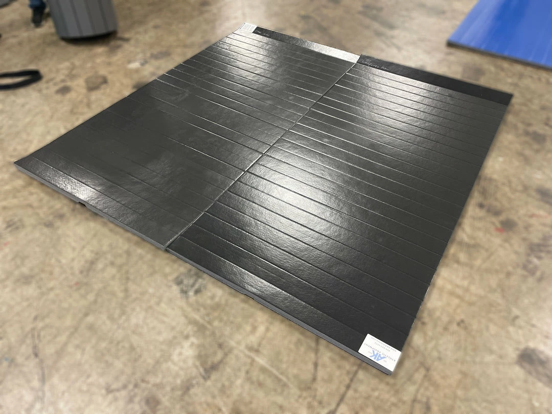AK Athletic Equipment Martial Arts Clearance 8' X 8' X 1 3/8" Roll-Up Wrestling Mat Black Vinyl Flaw 1 AK Athletic Equipment Martial Arts Clearance 8' X 8' X 1 3/8" Roll-Up Wrestling Mat Black Vinyl Flaw
