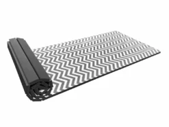 AK Athletic Equipment Roll Up Chevron Zigzag 4' X 12' X 1 3/8" Advanced Level Gymnastics Mat Folding Mats