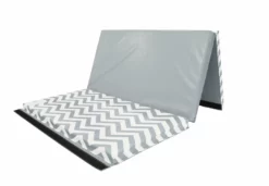 AK Athletic Equipment Folding Mats Clearance Chevron Zigzag 4' X 6' X 2