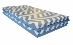 AK Athletic Equipment Folding Mats Clearance Chevron Zigzag 4' X 8' X 2" Intermediate Level Folding Gymnastics Mat