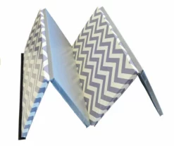 AK Athletic Equipment Folding Mats Clearance Chevron Zigzag 4' X 8' X 2