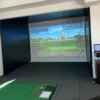 AK Athletic Equipment 8' Tall Package Discount Golf Simulator Wall And Ceiling Pads