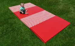 AK Athletic Equipment Build Your Own Polka Dot Mat 4' X 8'