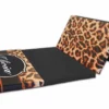 AK Athletic Equipment Leopard Print Monogram 4' X 8' Folding Gymnastics Mat
