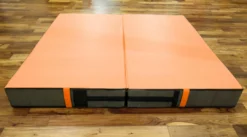 AK Athletic Equipment Aerial Arts Bi-Fold Landing Mat 6' X 6' X 8" Landing Mats 29 AK Athletic Equipment Aerial Arts Bi-Fold Landing Mat 6' X 6' X 8