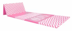 AK Athletic Equipment Chevron Zigzag 4' X 12' X 1 3/8" Advanced Level Folding Gymnastics Mat