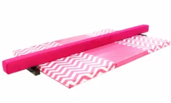 AK Athletic Equipment Chevron Print Gymnastics Balance Beam And Folding Mat Combo Package Balance Beams 5 AK Athletic Equipment Chevron Print Gymnastics Balance Beam And Folding Mat Combo Package Balance Beams