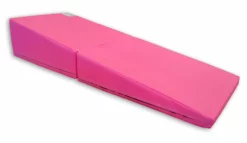 AK Athletic Equipment Folding Mats Buy Together And Save! Pink Zebra Print Monogram 4' X 8' Mat And Folding Incline Mat