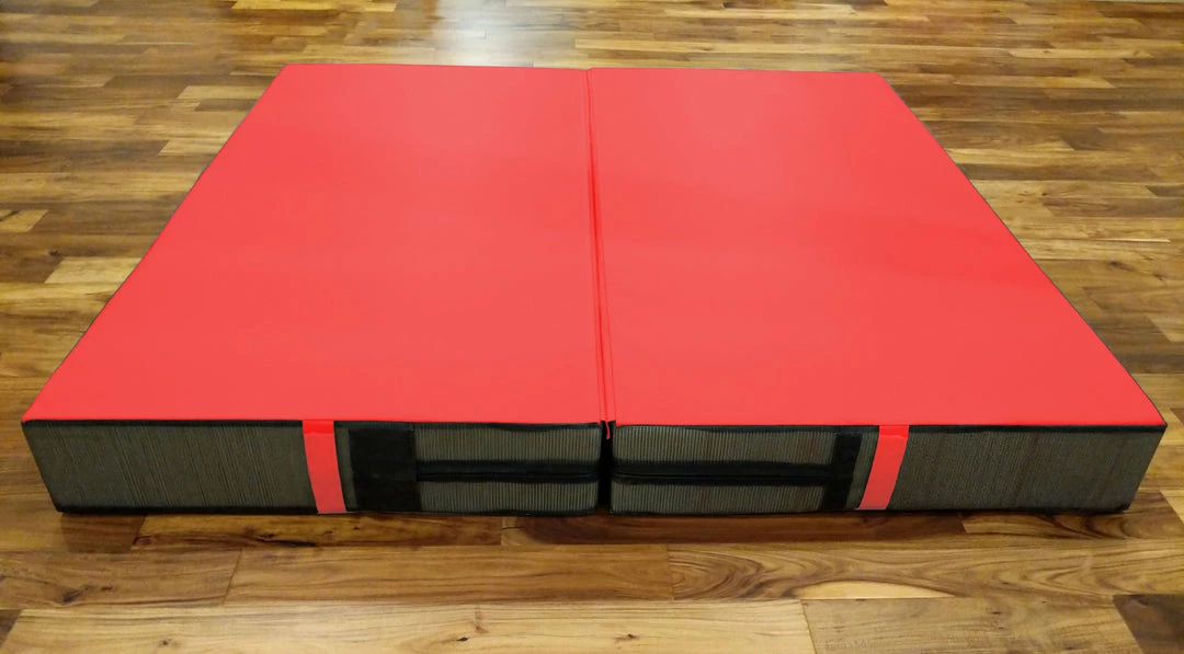 AK Athletic Equipment Aerial Arts Bi-Fold Landing Mat 6' X 6' X 8" Landing Mats 17 AK Athletic Equipment Aerial Arts Bi-Fold Landing Mat 6' X 6' X 8" Landing Mats