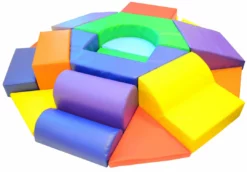 AK Athletic Equipment Hexagon Toddler Soft Play Climber